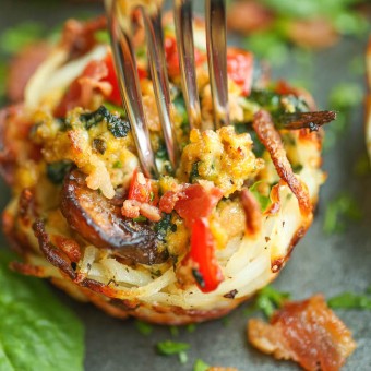 Breakfast Hash Brown Cups