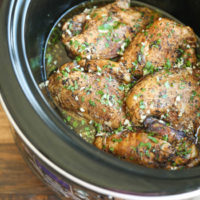 Slow Cooker Balsamic Chicken