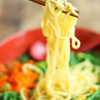 Clean-out-the-Fridge Miso Ramen
