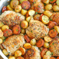 One Pan Spanish Chicken