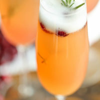 Cranberry Mimosa
