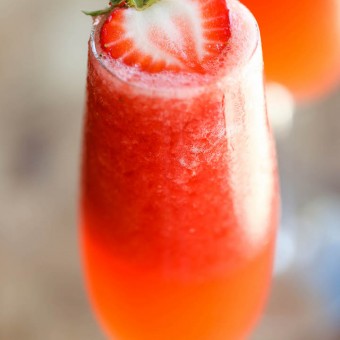 Strawberry Lemonade Bellini