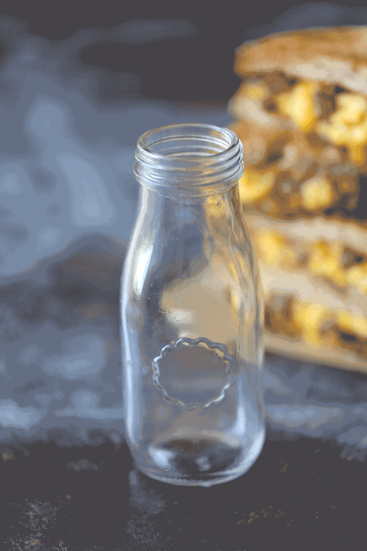 Breakfast Grilled Cheese - The PERFECT excuse to have grilled cheese for breakfast - with scrambled eggs, sausage and of course, ooey gooey melted cheese!