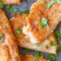 Mini Bean and Cheese Quesadillas