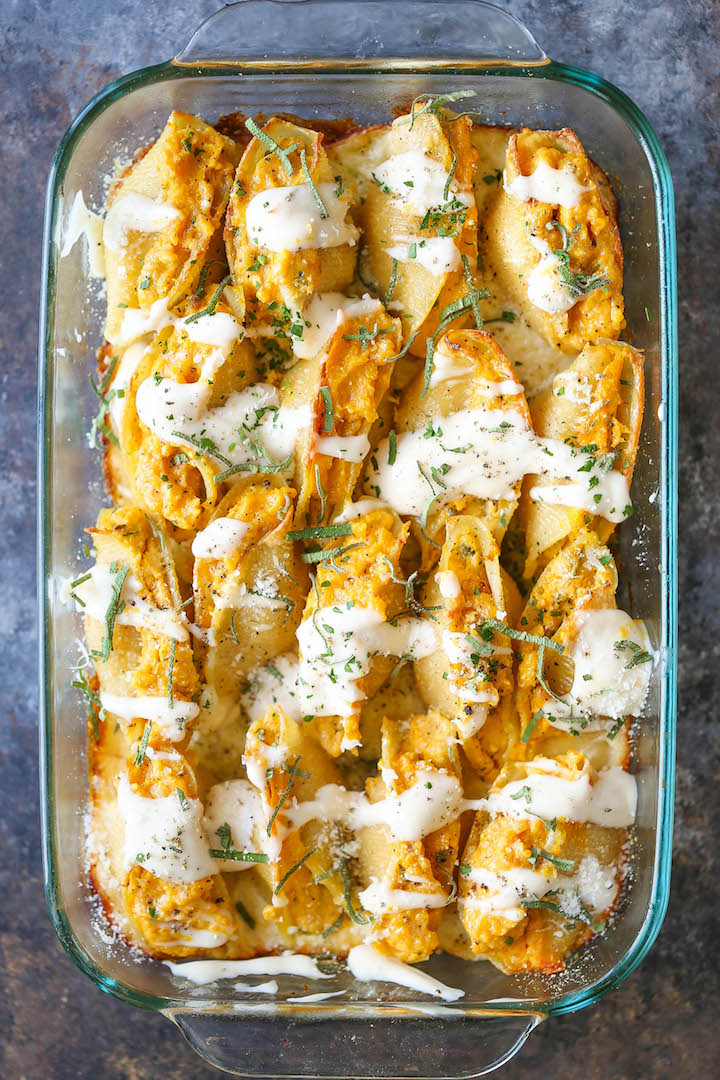 Pumpkin Stuffed Shells