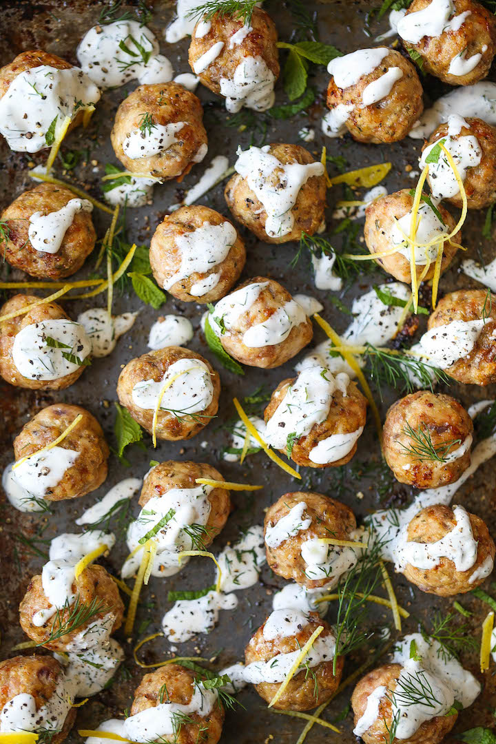 Greek Turkey Meatballs
