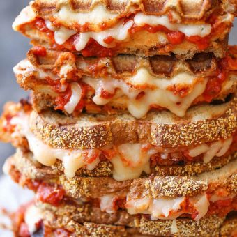 Chicken Parmesan Grilled Cheese