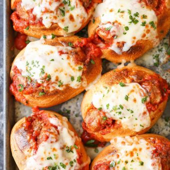 Mini Italian Meatball Subs