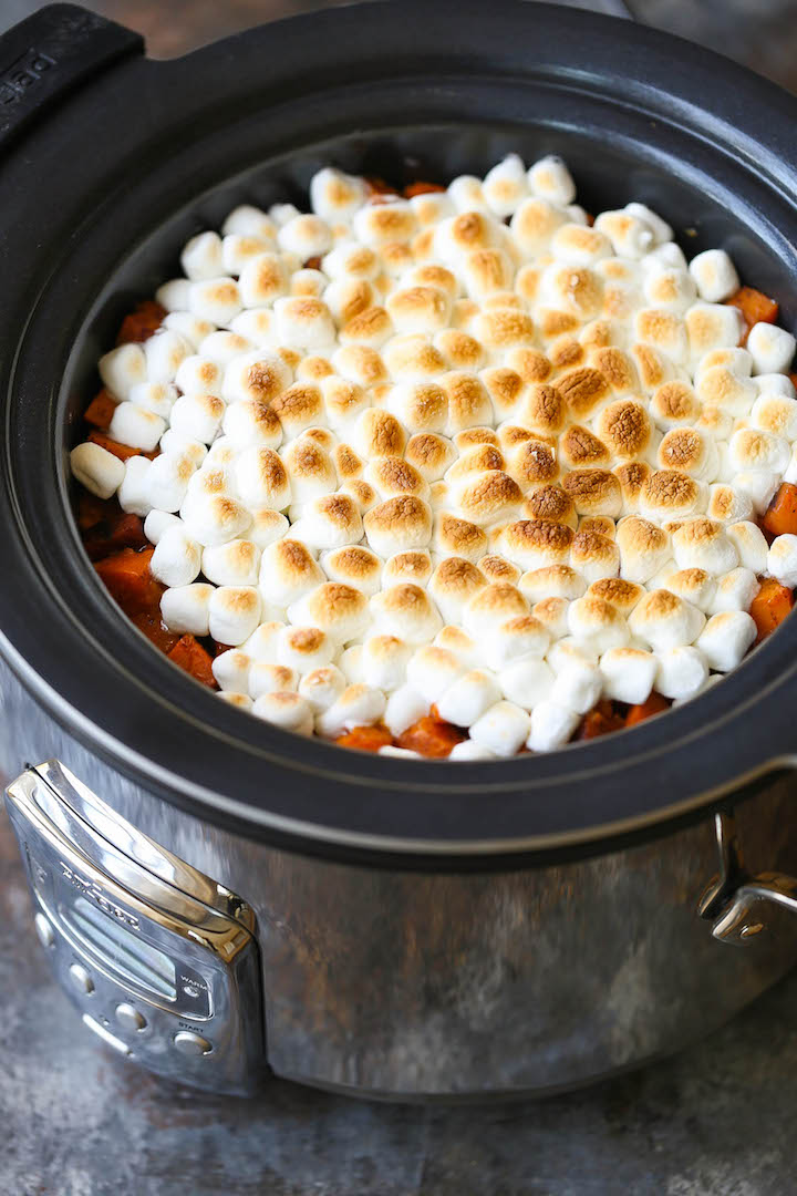 Slow Cooker Sweet Potato Casserole