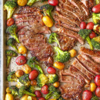 Sheet Pan Steak and Veggies