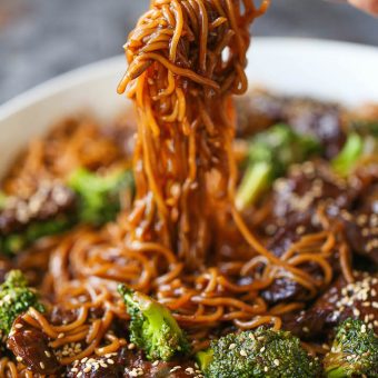 Beef and Broccoli Ramen Stir Fry