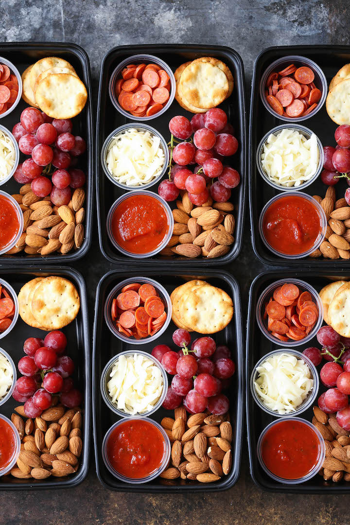 DIY Pizza Lunchables