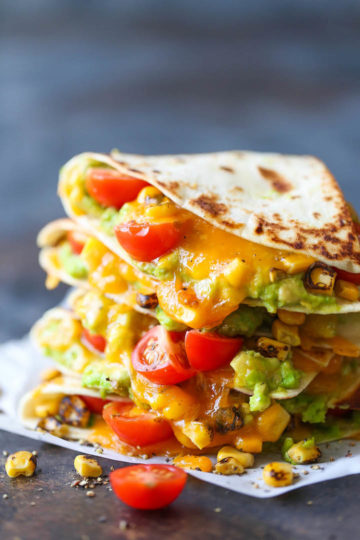 Guacamole Quesadillas