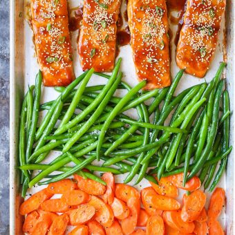 Sheet Pan Teriyaki Salmon