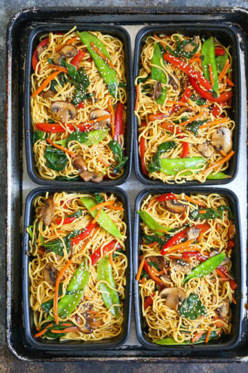 Lo Mein Meal Prep