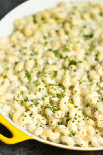 Garlic Parmesan Mac and Cheese