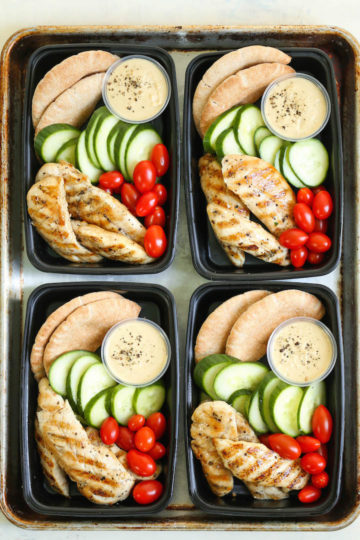Copycat Starbucks Chicken and Hummus Bistro Box