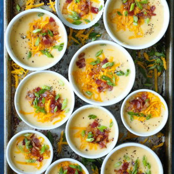 Slow Cooker Loaded Potato Soup