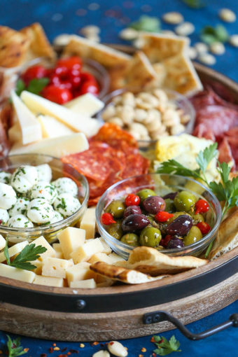 Antipasto Appetizer Cheese Board
