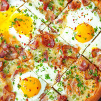 Bacon Breakfast Pizza