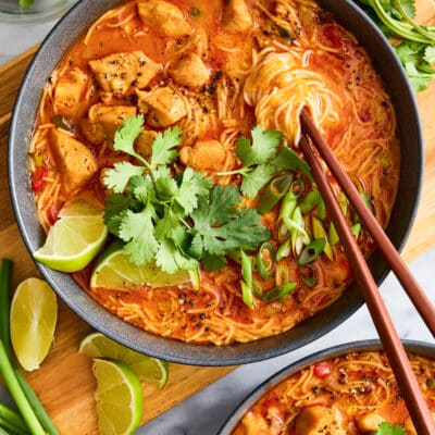 Thai Red Curry Noodle Soup