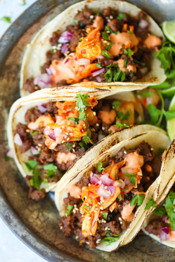 Korean Beef Tacos