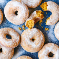 Pumpkin Cake Donuts