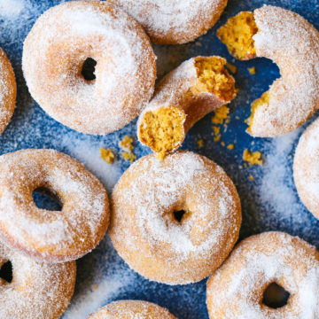 Pumpkin Cake Donuts