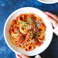 Slow Cooker Spaghetti and MeatballsIMG_7185