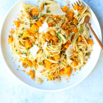 Brown Butter Butternut Squash Pasta