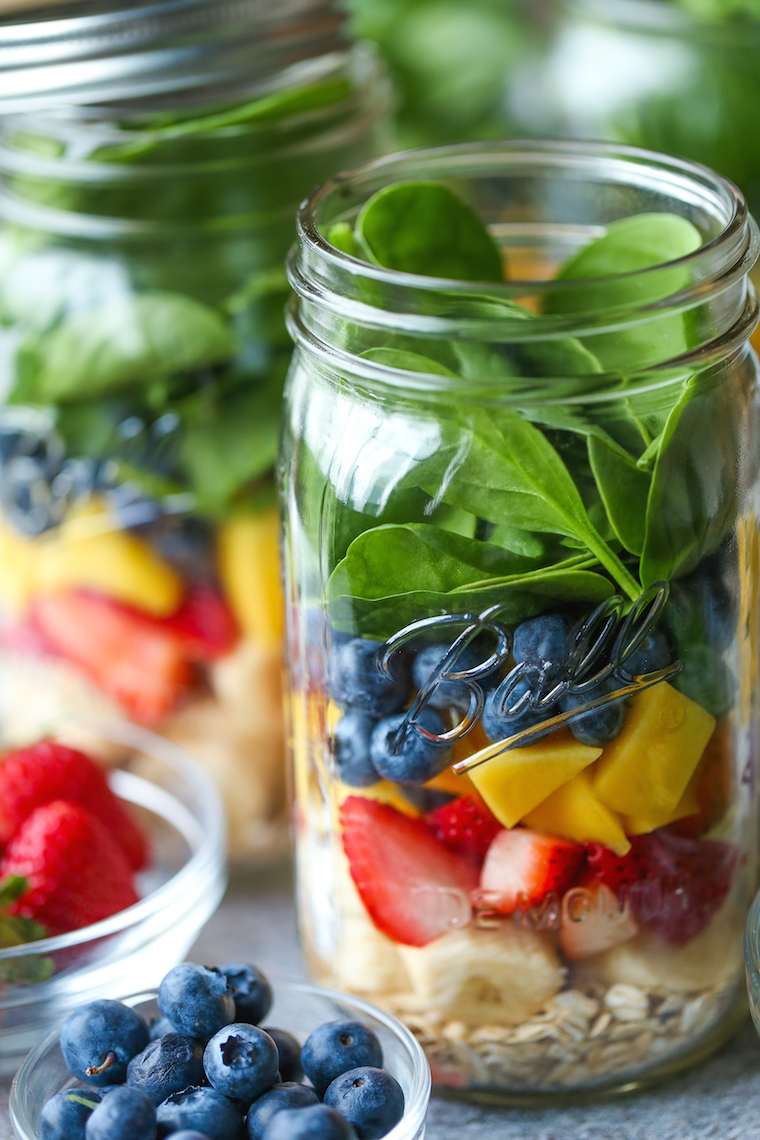 Freezer Green Smoothie Packs - Make-ahead freezer-packs! Now you have ready-made smoothies for the entire week. Simply add your milk and blend! That's it!