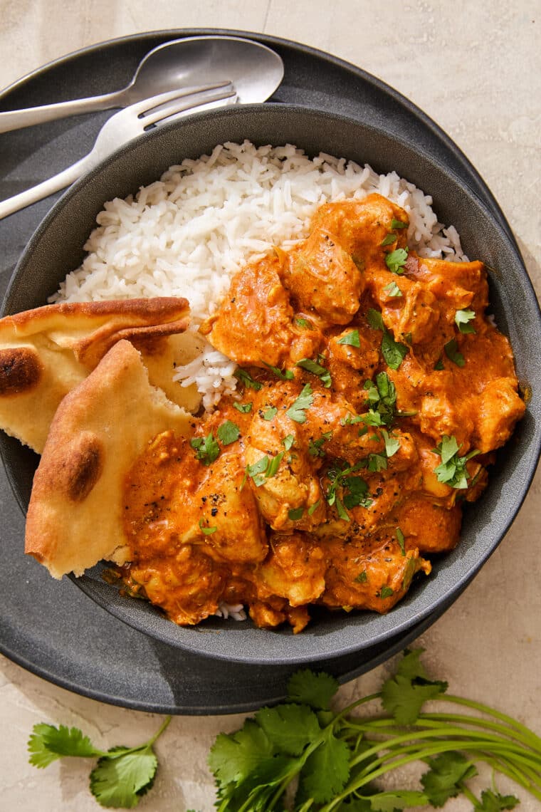 Easy Chicken Tikka Masala - 100x better (and faster) than take-out! And the chicken is perfectly juicy and tender with the dreamiest, creamiest, most flavor-packed sauce!