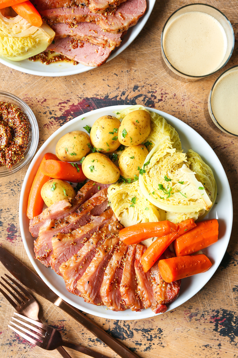 Instant Pot Corned Beef and Cabbage - A fast track corned beef dinner made in your pressure cooker! No brine, no fuss. The IP will do all the work for you!