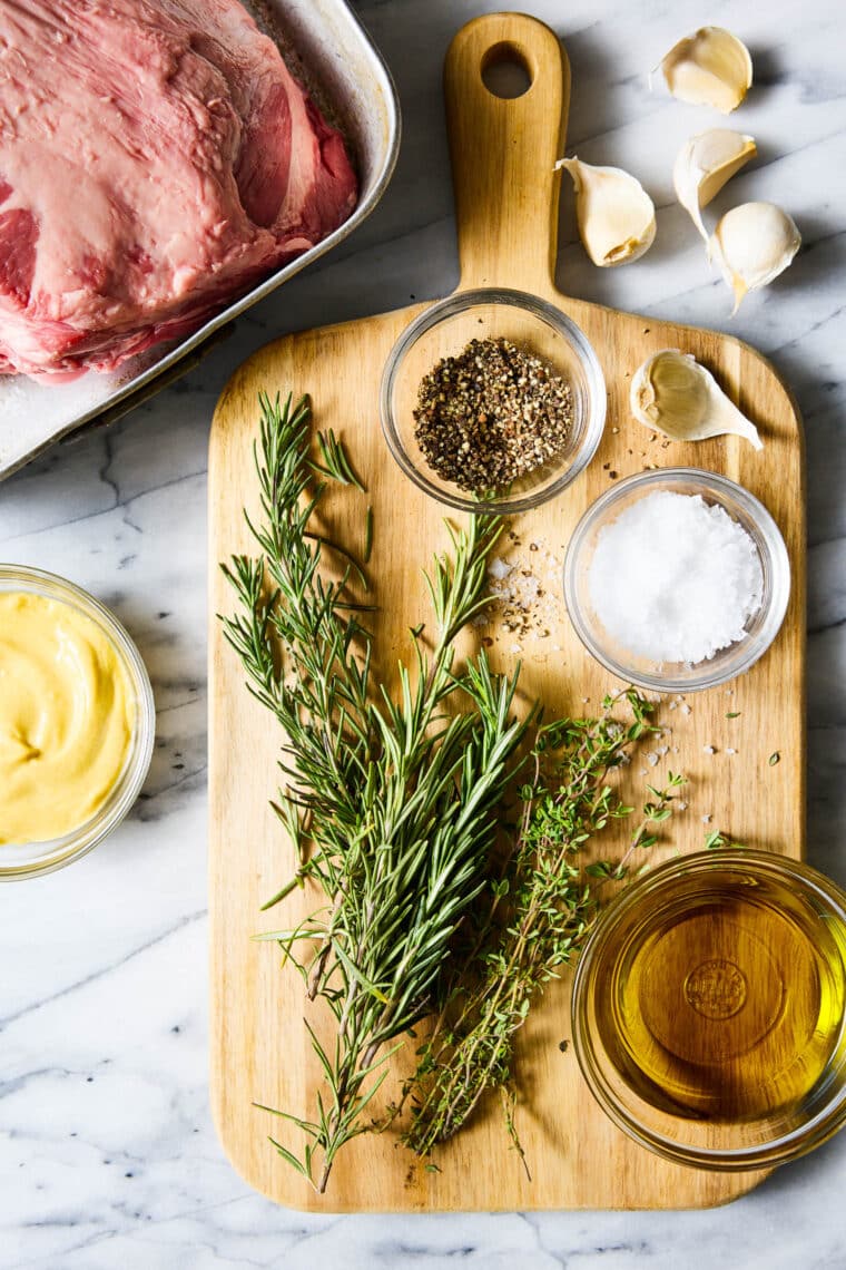 Roasted Leg of Lamb - An easy, fool-proof recipe, even for first-timers! So so tender and juicy, perfect for Easter, Christmas, and holidays!