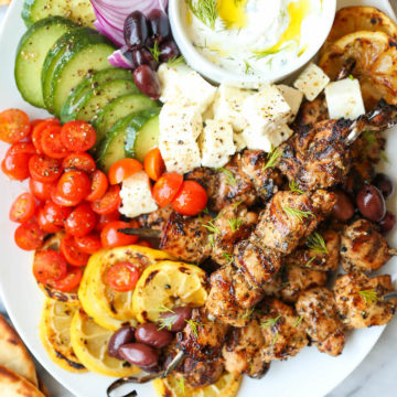 Greek Chicken Kabobs Recipe