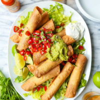Quick Chicken Taquitos