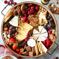 Chocolate and Cheese Board