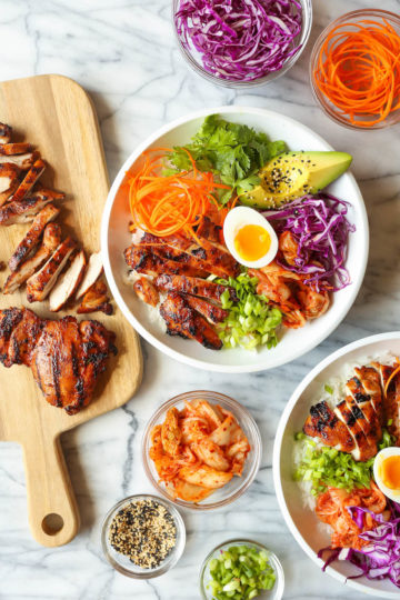 Korean Chicken Bowls