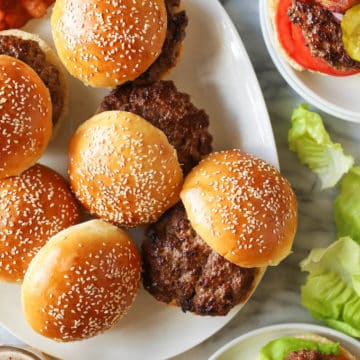 Homemade Hamburger Buns
