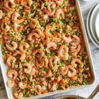 Sheet Pan Fried Rice