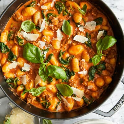 Creamy Sausage and Gnocchi