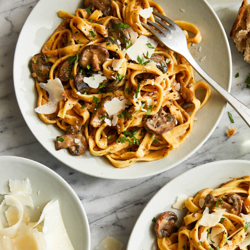 Creamy Mushroom Pasta