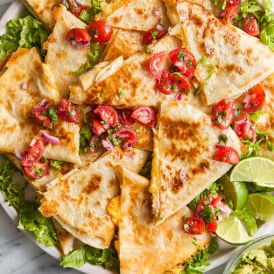 Easy Chicken Quesadillas